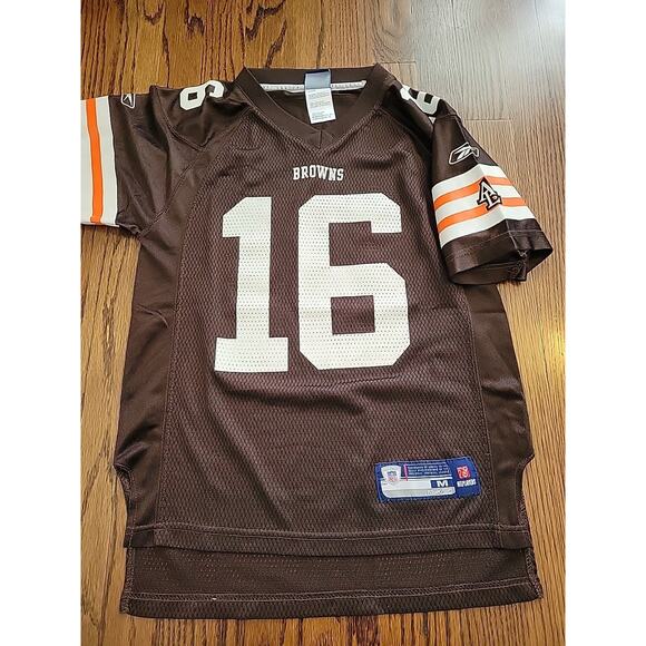 Reebok Cleveland Browns Josh Cribbs Jersey Youth Medium 10-12 Football - Picture 7 of 9
